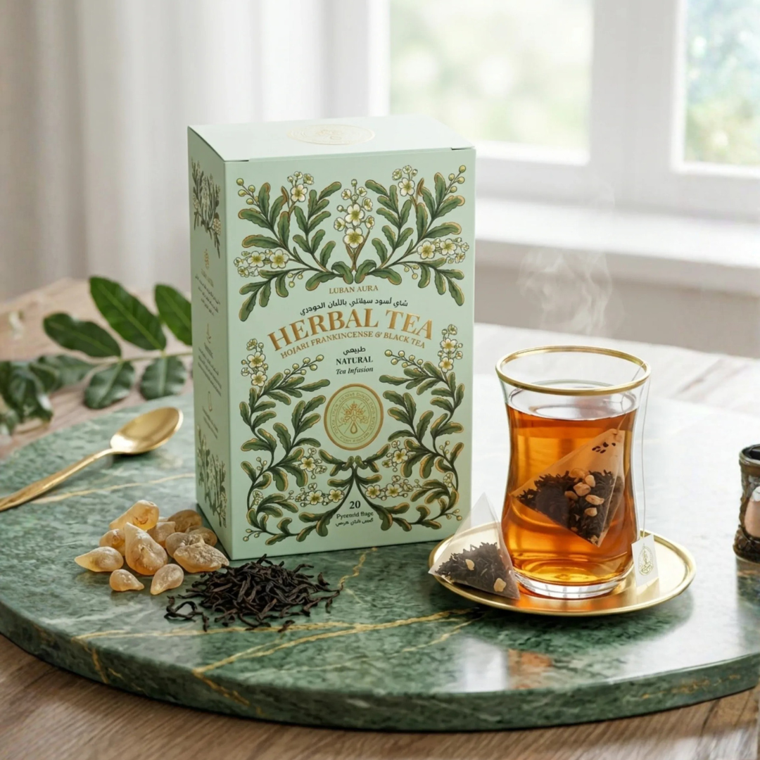 hojari frankincense & black tea hojari frankincense & black tea